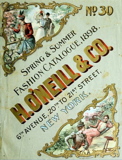 1898 91 American Fashion Catalogues Honeill And Co Of New York Flickr