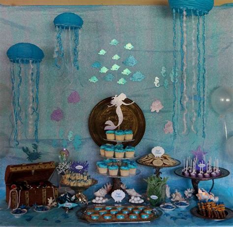 Under The Seamermaid Birthday Party Ideas Photo 3 Of 54 Mermaid