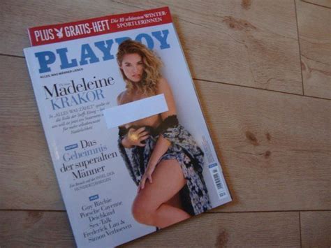 Nr 3 Jahr 2020 PLAYBOY Erotik Magazin MADELEINE KRAKOR Kaufen Auf