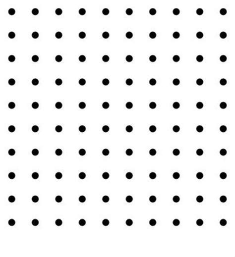 Black Dots Are Arranged On A White Background