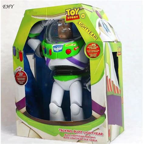 Original Toy Story 3 Buzz Lightyear Toys Talking Buzz Lightyear Pvc Action Figure Collectible