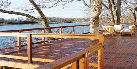 A genius method to help aside from providing a great deck railing design and appearance, metal deck balusters installed on wood railing also creates a durable and secure. Cable Railing DIY - Home