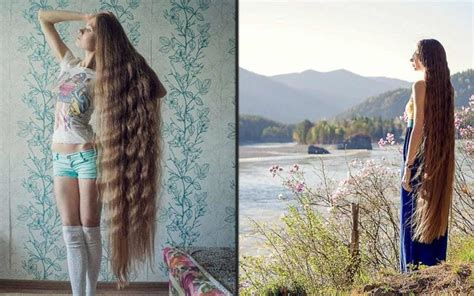 This ‘real Life Rapunzel Has Been Growing Her Hair Since 13 Years