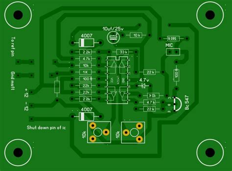 We use 2 transistor and 2 resistors only. Microtek Inverter Pcb Layout - PCB Circuits