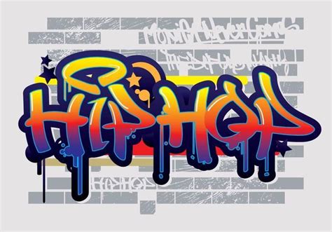 Arte Vectorial149785 Hip Hop Graffiti Vector