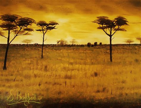 African Safari Paintings Painting Photos