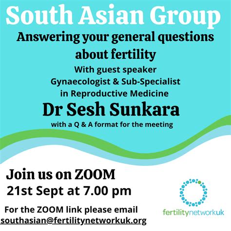 South Asian Group With Consultant Gynaecologist Dr Sesh Sunkara From