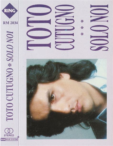 Toto Cutugno Solo Noi 1993 Cassette Discogs