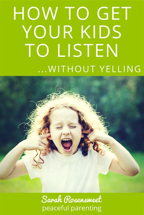 How Do I Get My Child To Listen | Listening, Peaceful ...