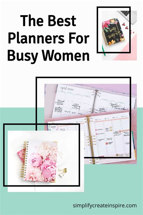 The Best Planners For Busy Women Artofit