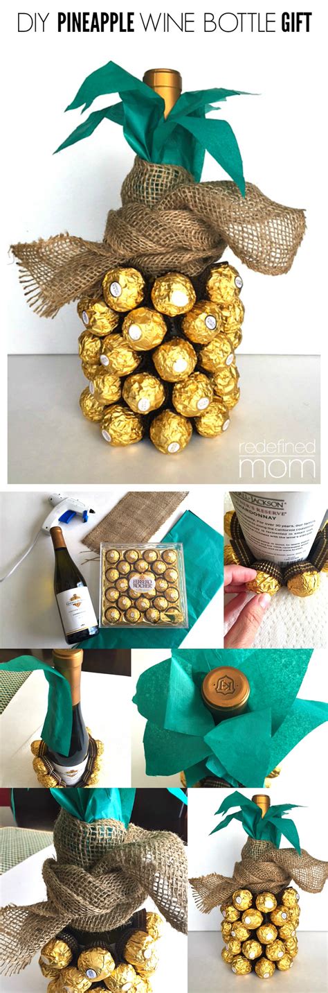 Enjoy free shipping on most stuff, even big stuff. DIY Pineapple Wine Bottle Gift Tutorial