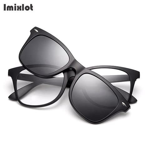 In Magnet Sunglasses Clip Mirrored Clip On Sunglasses Clip On