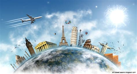 Travel All Around The World Wallpaper | All HD Wallpapers
