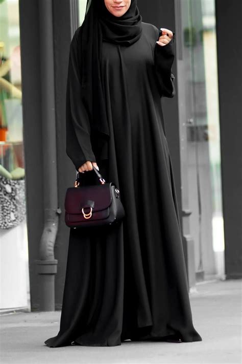 Madison Abaya In Black With Pockets Modest Fashion Abaya Fashion
