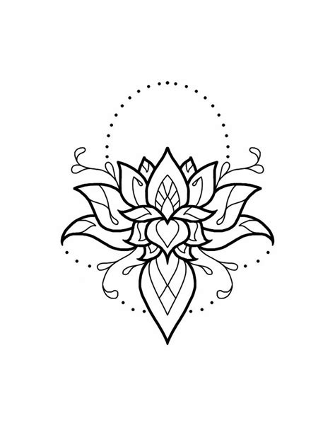 Lotus Mandala tattoo design … … | Mandala tattoo design ...