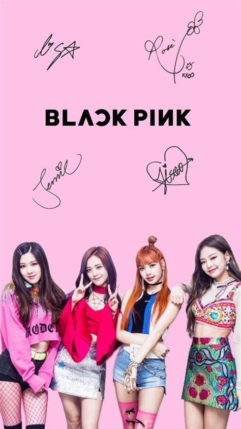 Resultado De Imagen Para Blackpink Wallpaper Black Pink Kpop Black