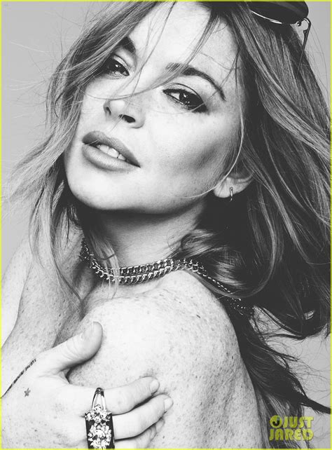 Lindsay Lohan Poses Topless For Rankins Hunger Mag Photo 3307985 Lindsay Lohan Magazine