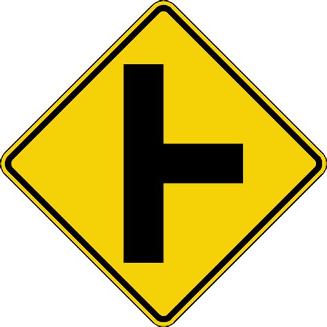 W2 2 Right Real Traffic Signs