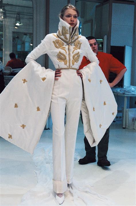 alexander mcqueen clothes that were shocking by design the boston globe mcqueen couture
