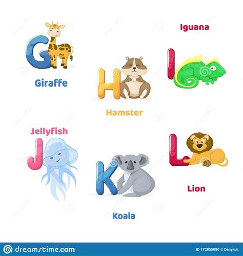 Maybe you would like to learn more about one of these? Alphabet Printable Flashcard With Letter G H I J K L. Zoo ...