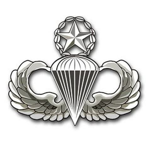 Magnet Us Army Master Parachutist Wings Decal Magnetic Sticker 38