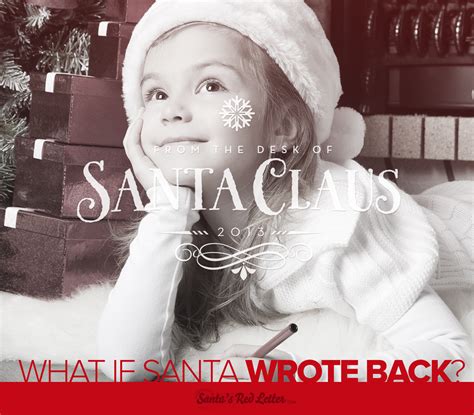 What If Santa Wrote Back Santa Letter Santa Lettering