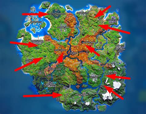 Fortnite Map Saison 8 Chapitre 2 Communauté Mcms