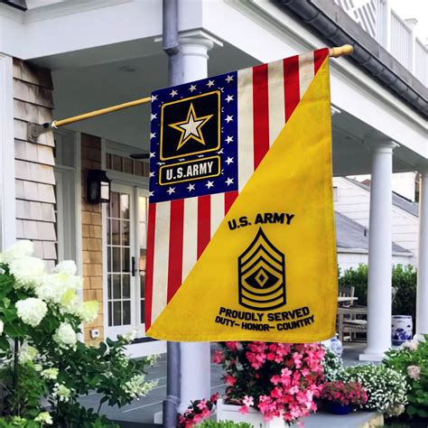 Us Army Military Rank Veteran Rank Vintage Flag Ts For Military