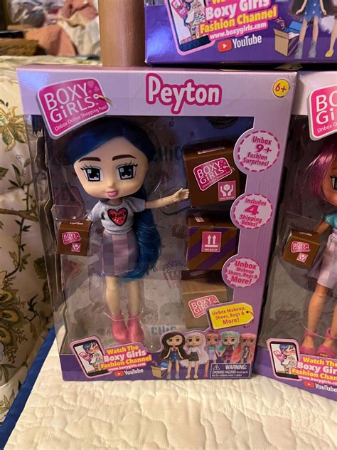 Boxy Girls Dolls Jade Peyton And Berkley Ebay