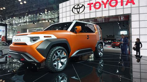 Toyota Ft 4x Concept Is An Fj Cruiser For The Urban Jungle