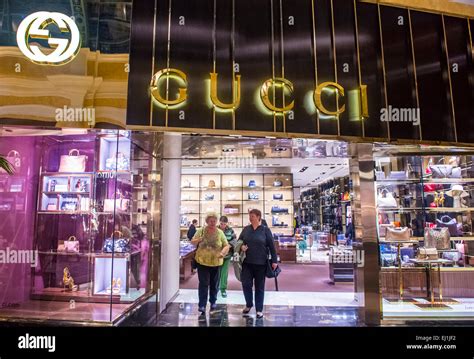 Exterior Of A Gucci Store In Las Vegas Strip Stock Photo 79941766 Alamy