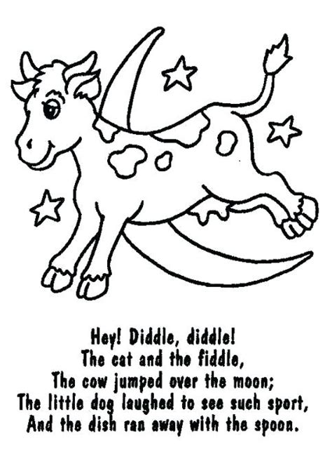 Nursery Rhyme Coloring Pages at GetColorings.com | Free printable