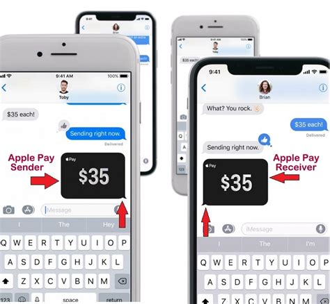 Transferring payments to colleagues and friends with messages is as similar as sending text messages and images on step 2: How to Send/Receive Money in iMessage With Apple Pay Cash ...
