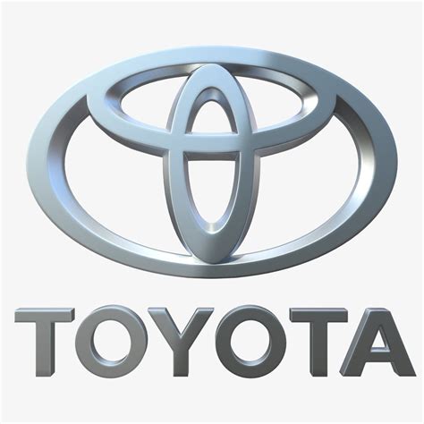 3d logos have been all the rage for quite some time now. Toyota Logo 3D Model in Parts of auto 3DExport