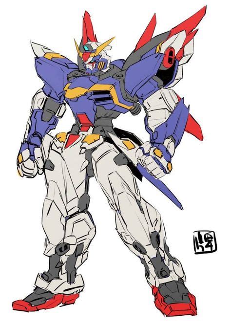 The Black Joker Is A Mobile Suit From Mobile Fighter G Gundam It Is