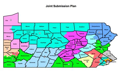 Pa Legislative Leaders Submit Proposed Congressional Map To Gov Tom
