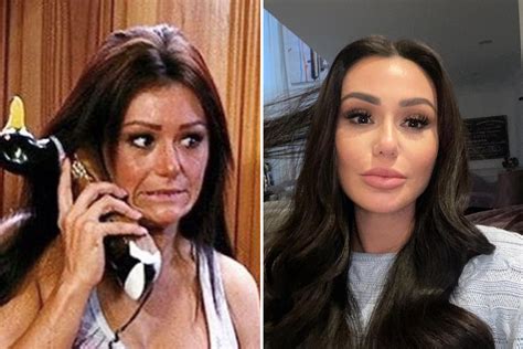 jersey shore s jenni jwoww farley looks unrecognizable in pic from early seasons before lip