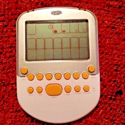 Radica Big Screen Solitaire Electronic Handheld Game 2008 Tested And