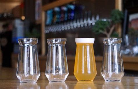 Hazy Ipa Glass Set Of 4 Glassware For Craft Beer Handmade