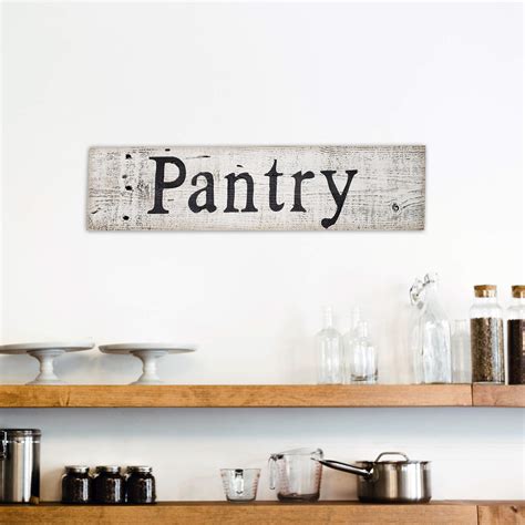 Pantry Sign Rustic Farmhouse Decor Sign 100 Reclaimed Wood