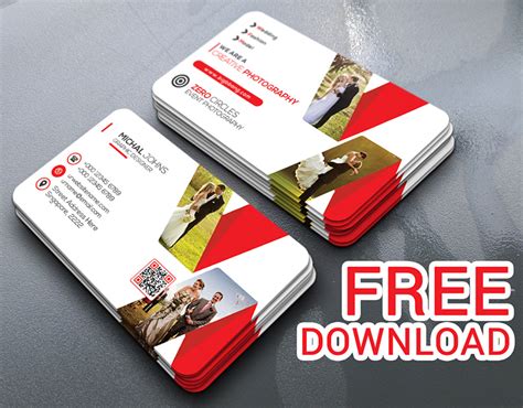 FREE Wedding Business Card on Behance