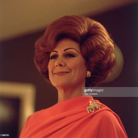 Italian Soprano Renata Tebaldi News Photo Getty Images