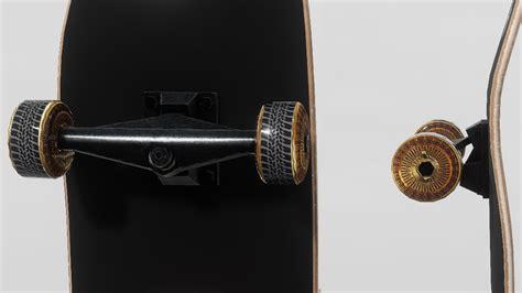 Gold Dayton Rims Foil Wheels Mod For Skater Xl