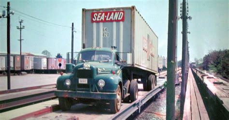 Transpress Nz Mack Truck And Trailer On A Flat Car Charlotte North