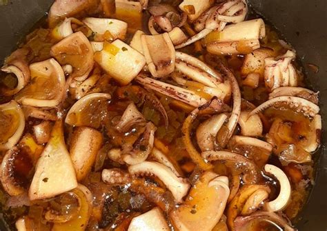 Aprende a cocinar un rico guiso de calamares con esta receta fácil y rápida de recetasgratis.net. Potarros guisados🍛 Receta de 🍴La Cocina De Eve🍴- Cookpad
