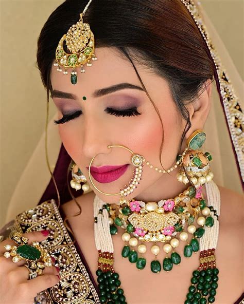 ≡ Stunning Bridal Makeovers By A Makeup Artist From New Delhi 》 Her Beauty
