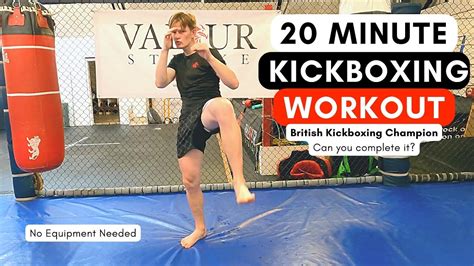 20 Min Kickboxing Workout 💥 Can You Complete It💥 Ultimate Fat Blasting