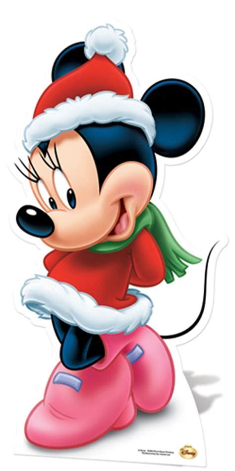 Lifesize Cardboard Cutout Of Minnie Mouse Buy Disney Character Cutouts