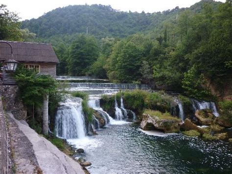 View From Restaurant Bild Von Hotel Kostelski Buk Bihac Tripadvisor