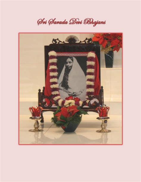 PDF Swami Chidananda Ramakrishna Mission Sri Sarada Devi Bhajans